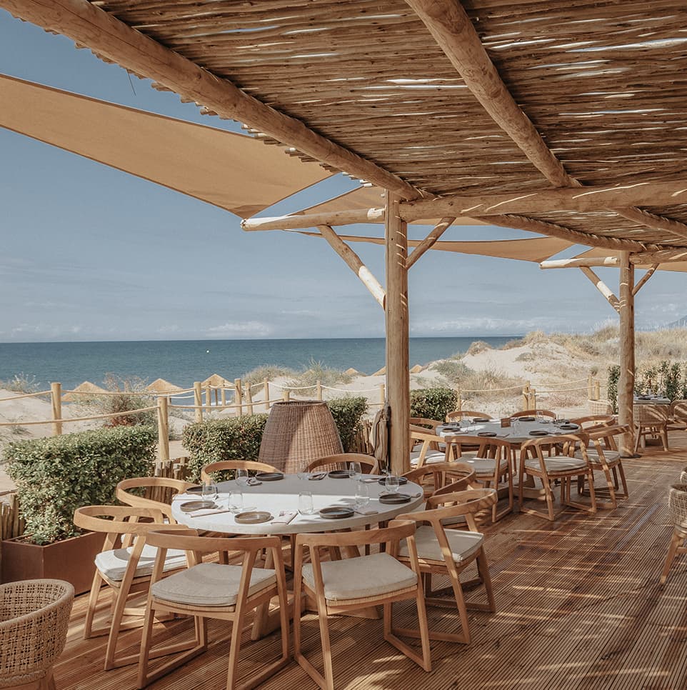 (New) Dune, beach the NR1. new beach club with fantastic food ...